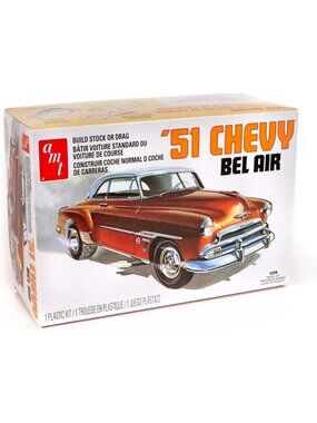 1951 Chevrolet Bel Air 2-in-1 Model Kit | Retro Deluxe Edition | 1/25 Scale